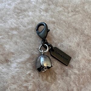 Coach Tea Rose Charm with Cristals